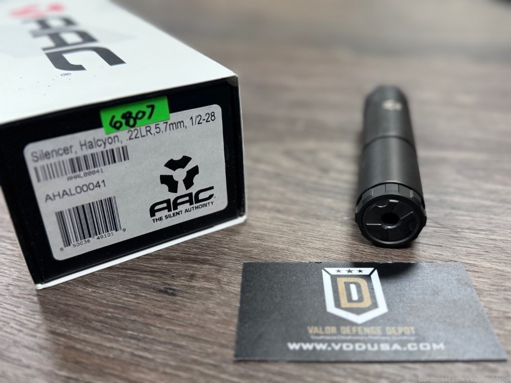 AAC Advanced Armament Corp. Halcyon 22LR, 5.7mm caliber 1/2x28-img-3