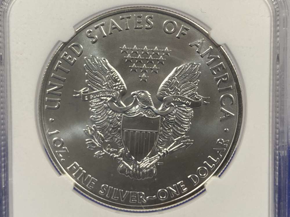 2013 Silver Eagle NGC MS69 *West Point* 1 Troy Ounce *FIRST RELEASES*-img-4