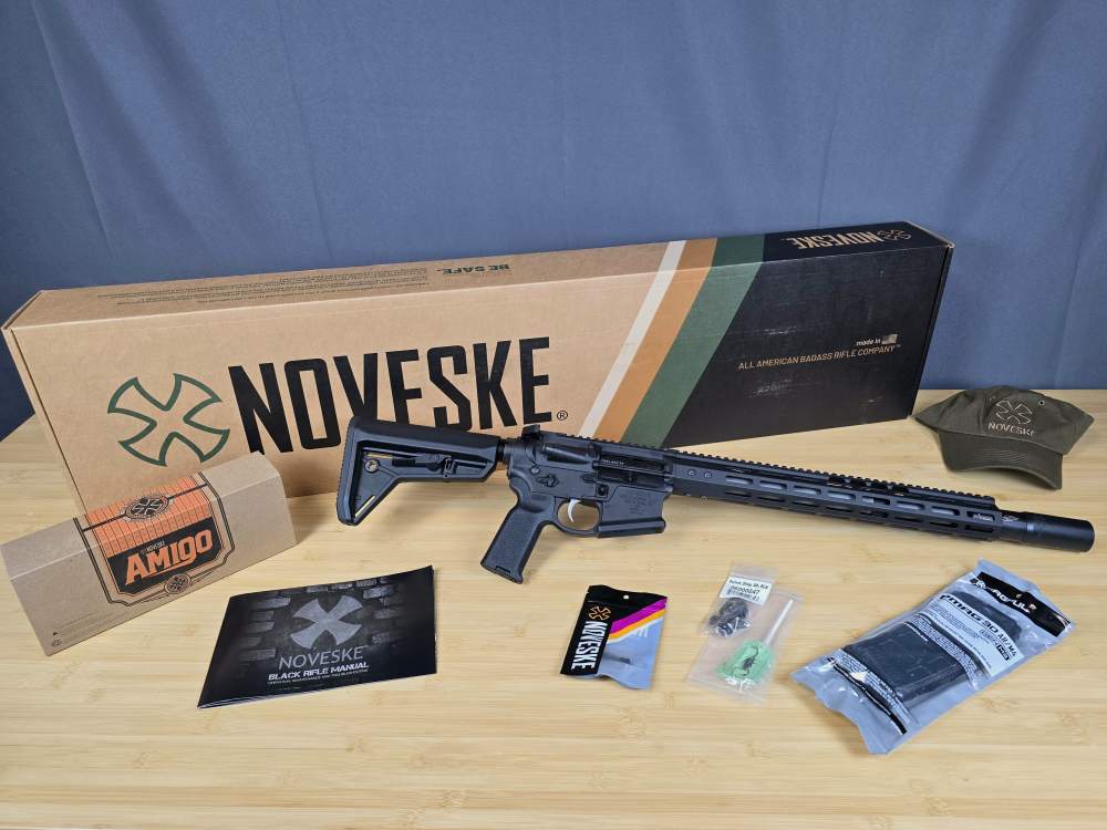 Noveske N4 Infidel 13.7" Rifle 5.56MM With Amigo Suppressor-img-0