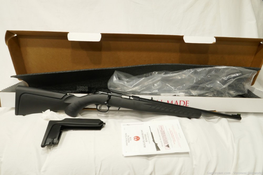 NIB Ruger American Compact 22 LR Fiber Optic Target Sight 08303-img-0