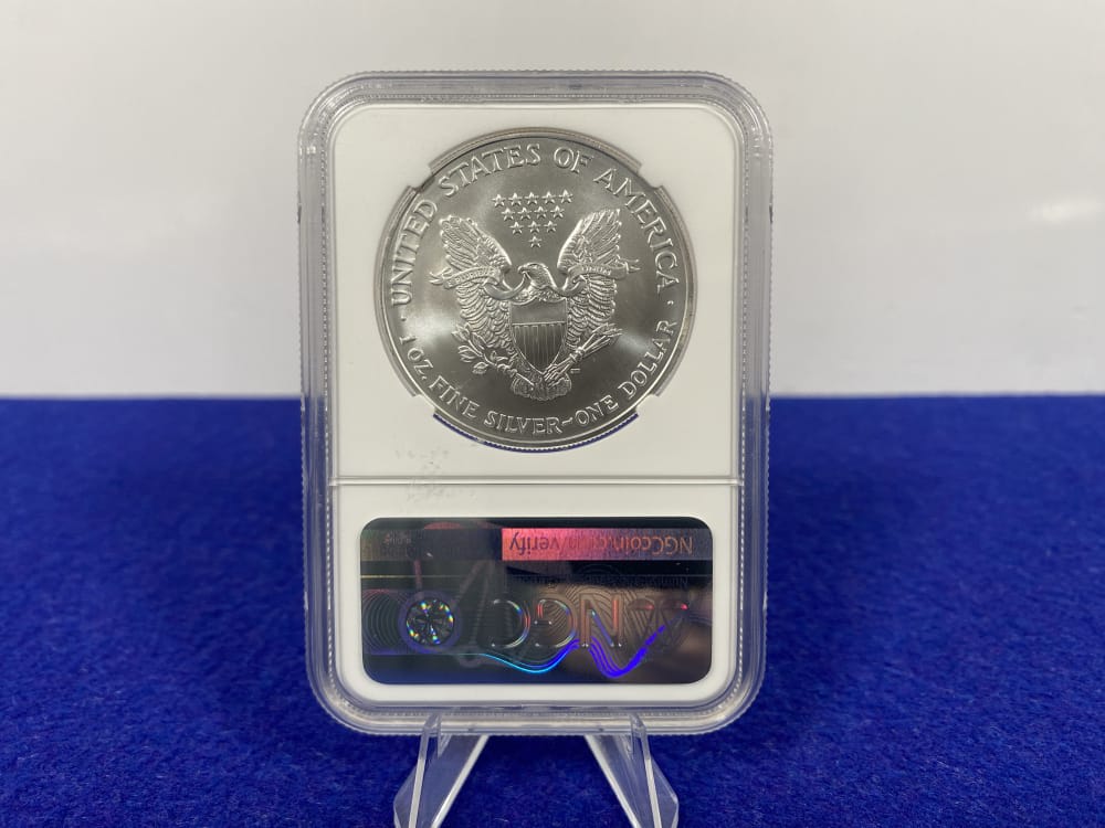 2006 American Silver Eagle NGC MS69 *1 Troy Ounce of .999 FINE SILVER* ASE-img-3