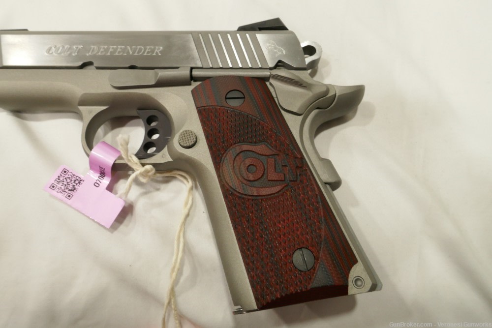 NIB Colt Defender 1911 45 ACP 3" Stainless 1 Magazine O7000XE-img-4