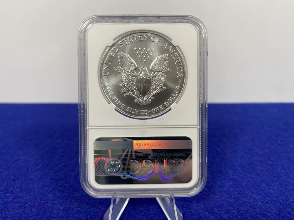 2001 American Silver Eagle NGC MS69 *1 Troy Ounce* -COLLECTABLE--img-3