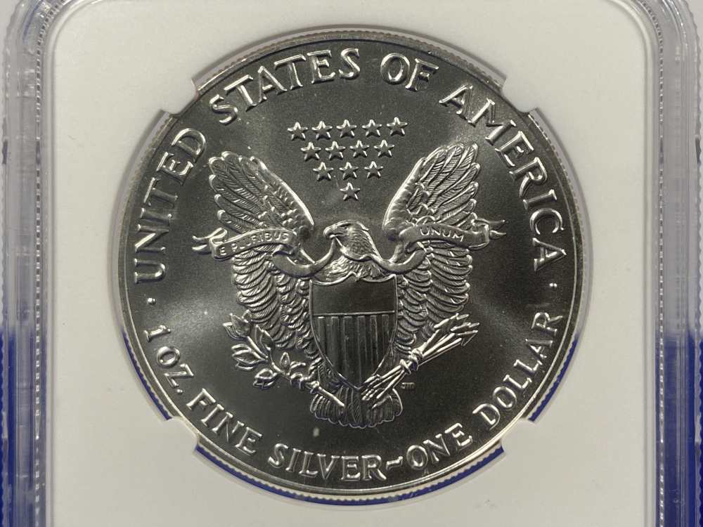 1992 American Silver Eagle NGC MS69 *1 Troy Ounce* -Perfect Investment--img-4