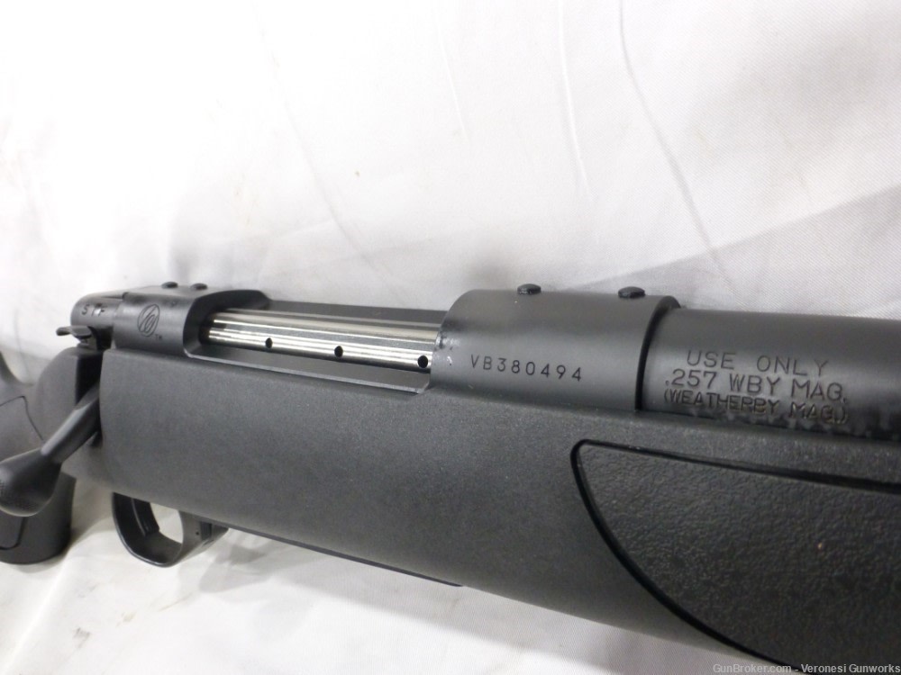 NIB Weatherby Vanguard Obsidian 257 Wby 24" Threaded VTX257WR4T-img-2
