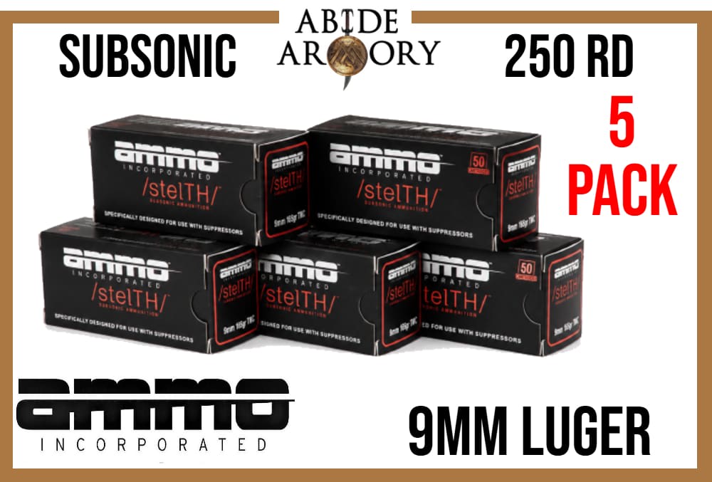 9mm 165 Grain Subsonic-img-0