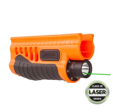 Shotgun Forend Light w/ Laser for Remington 870/TAC-14 - Orange-img-0