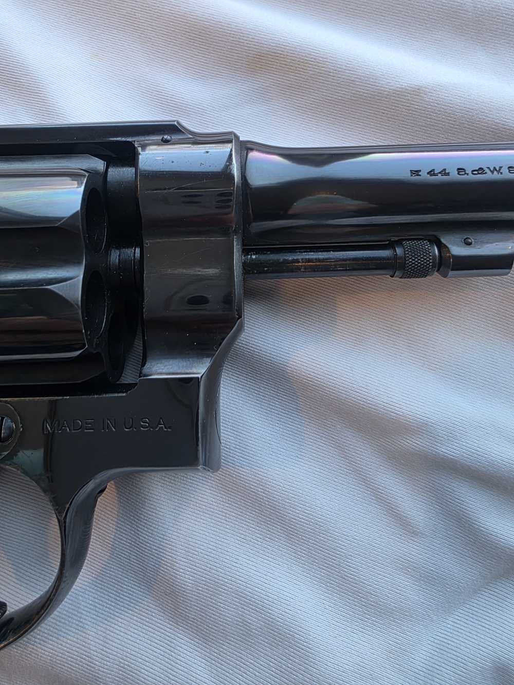 1931 S&W .44 SPL Hand Ejector 2nd Model ABERCROMBIE FITCH Factory Lettered-img-11