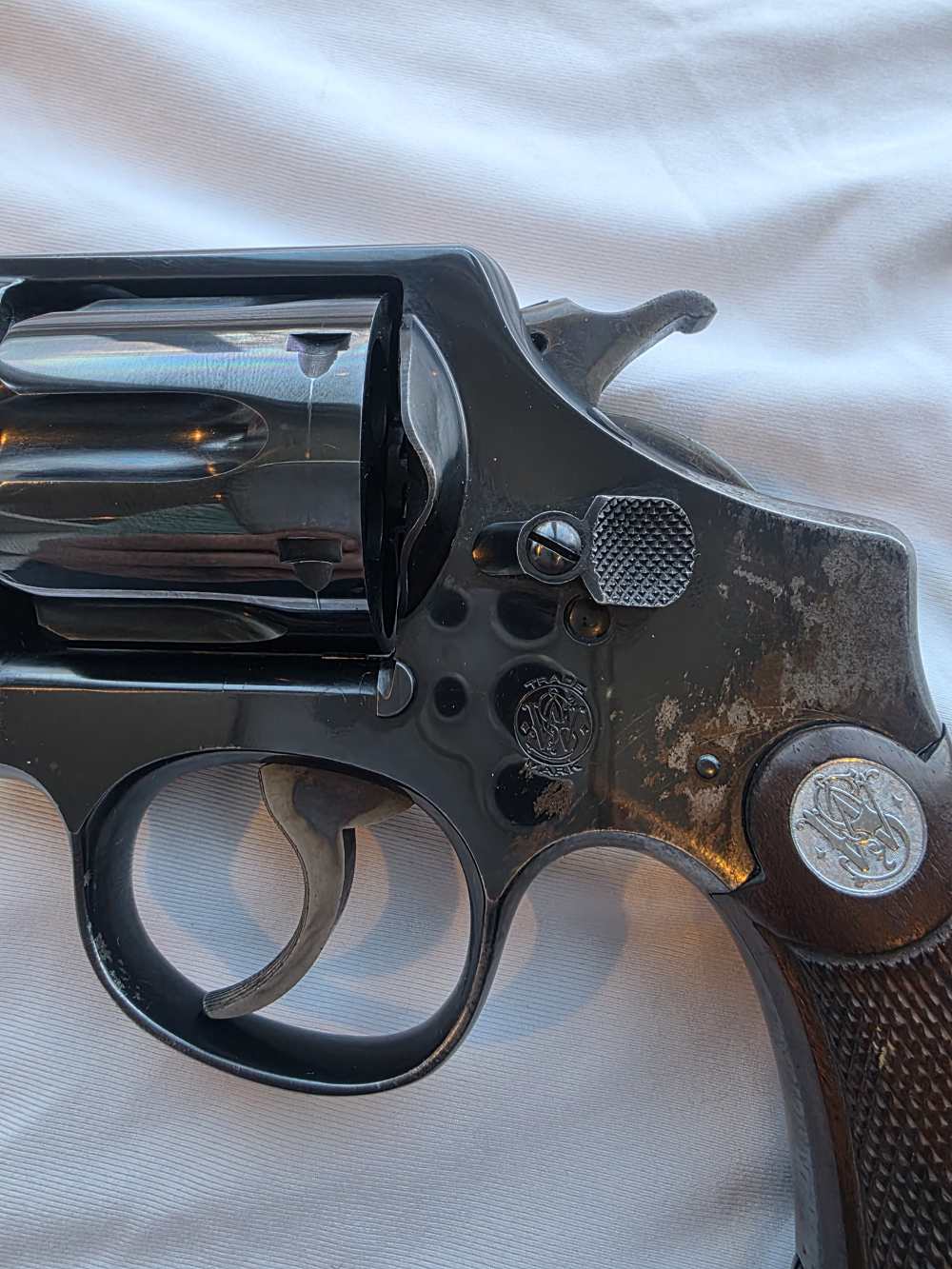 1931 S&W .44 SPL Hand Ejector 2nd Model ABERCROMBIE FITCH Factory Lettered-img-16