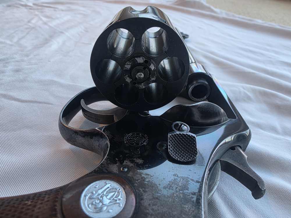 1931 S&W .44 SPL Hand Ejector 2nd Model ABERCROMBIE FITCH Factory Lettered-img-5