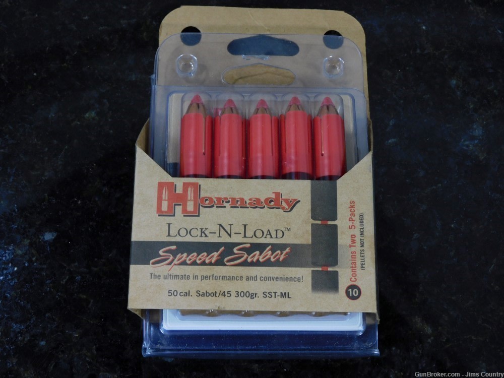 Hornady Sabot 50 Cal Lock-N-Load Speed 300 gr SST-ML 7 Packs of 10 -img-0