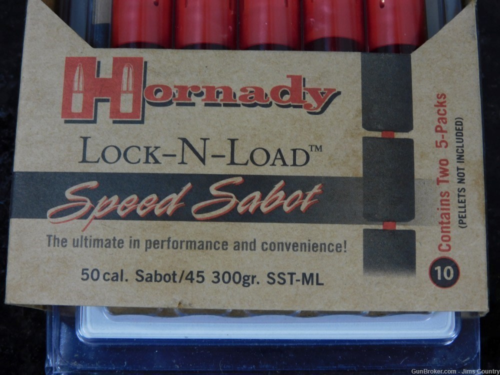 Hornady Sabot 50 Cal Lock-N-Load Speed 300 gr SST-ML 7 Packs of 10 -img-1