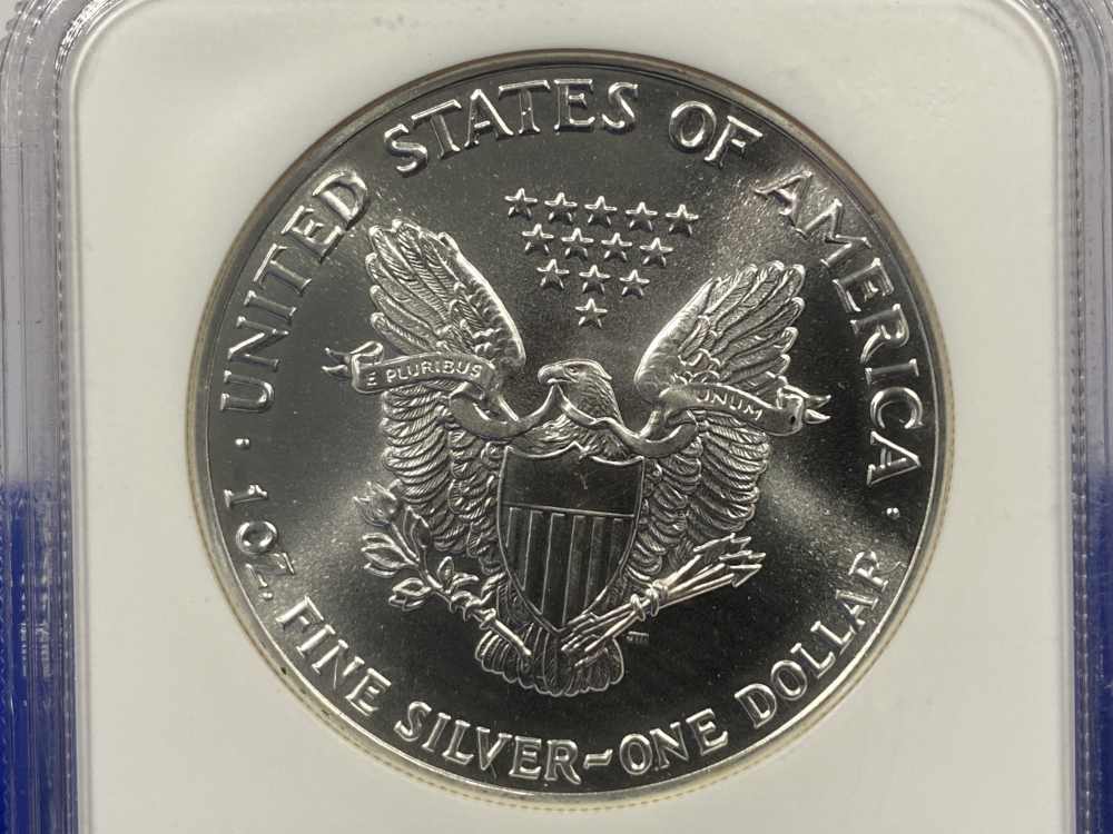 1989 American Silver Eagle NGC MS69 *1 Troy Ounce* -COLLECTABLE--img-4