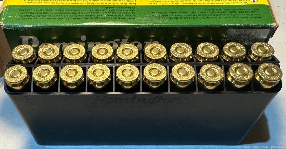20 rounds Remington 300 Rem SAUM 165 grain Core-Lokt PSP brass cased ammo-img-3