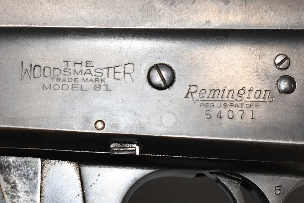 Remington Model 81 Semi Auto Rifle 22" 300 Savage 1950 C&R READ-img-24