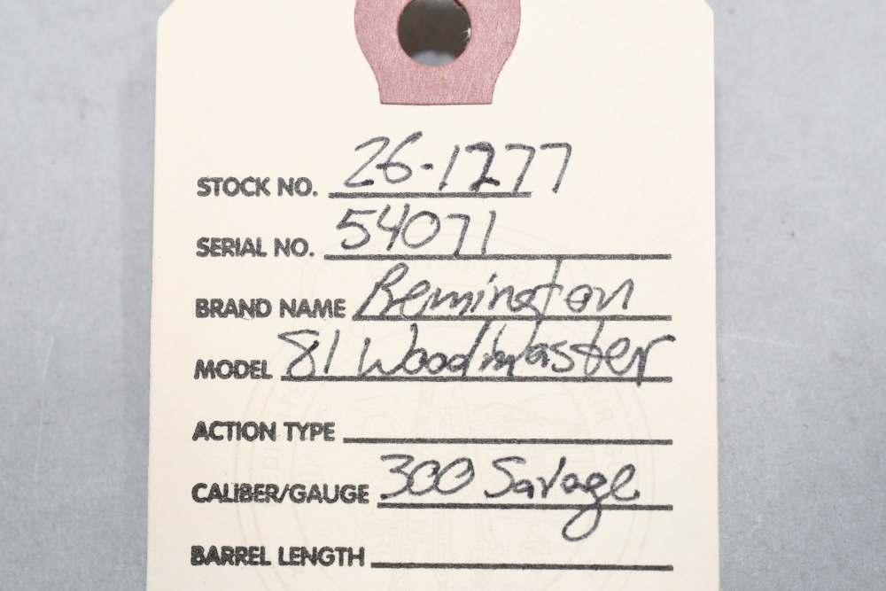Remington Model 81 Semi Auto Rifle 22" 300 Savage 1950 C&R READ-img-28
