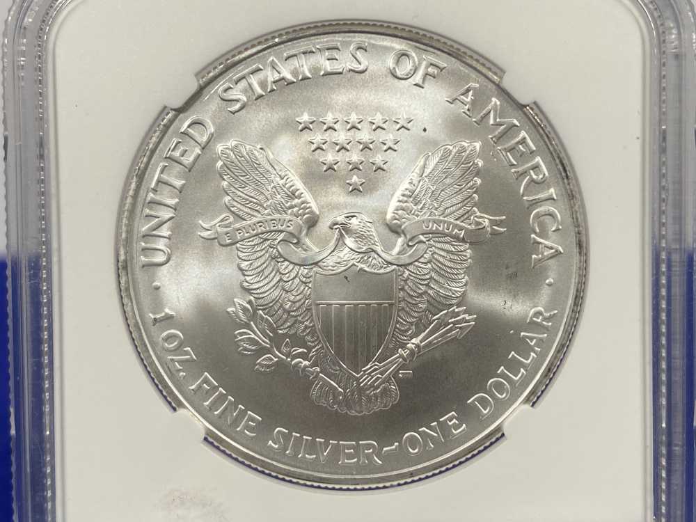 2004 American Silver Eagle PCGS MS69 *1 Troy Ounce* -DESIRABLE SILVER--img-5
