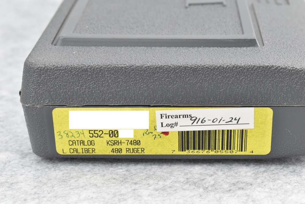 Ruger Super Redhawk .480 Ruger 7.5" Target Gray Unfluted Case Rings-img-18