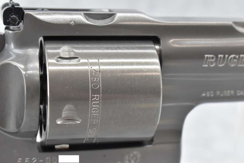 Ruger Super Redhawk .480 Ruger 7.5" Target Gray Unfluted Case Rings-img-7