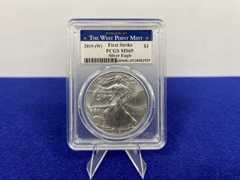 2019 Silver Eagle *West Point* PCGS MS69 *First Strike Edition* COLLECTABLE-img-6