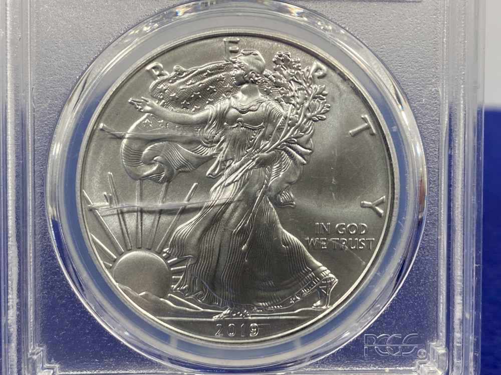 2019 Silver Eagle *West Point* PCGS MS69 *First Strike Edition* COLLECTABLE-img-3