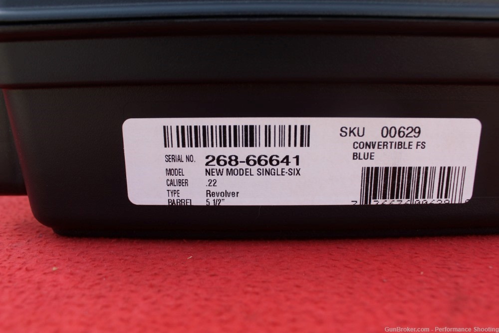 Ruger New Model Single Six Convertible FS 5.5"-img-4