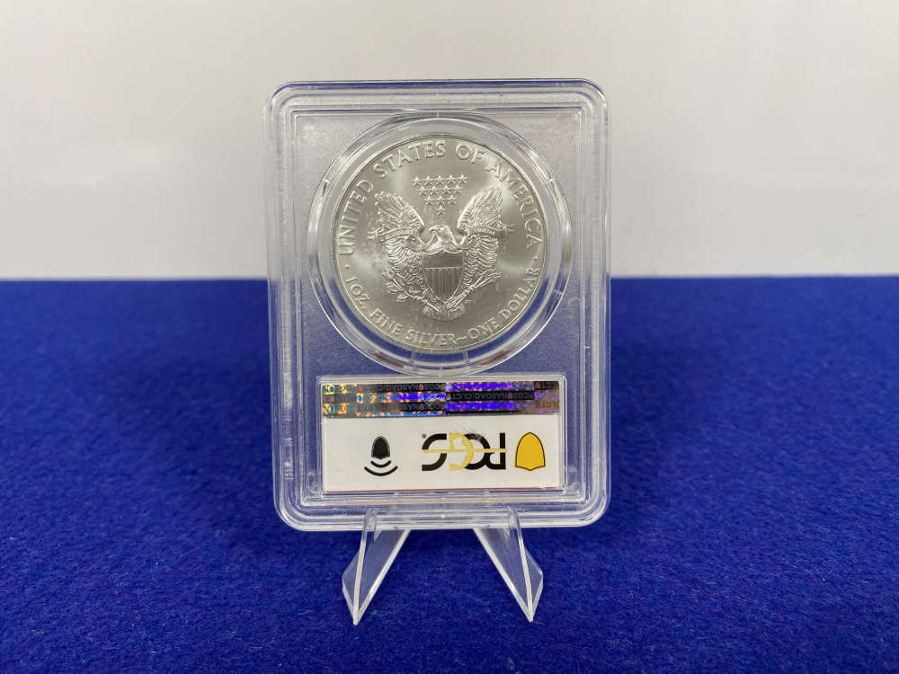 2014 Silver Eagle MS69 *San Fransisco Eagle* 999 FINE SILVER *Collectable*-img-4