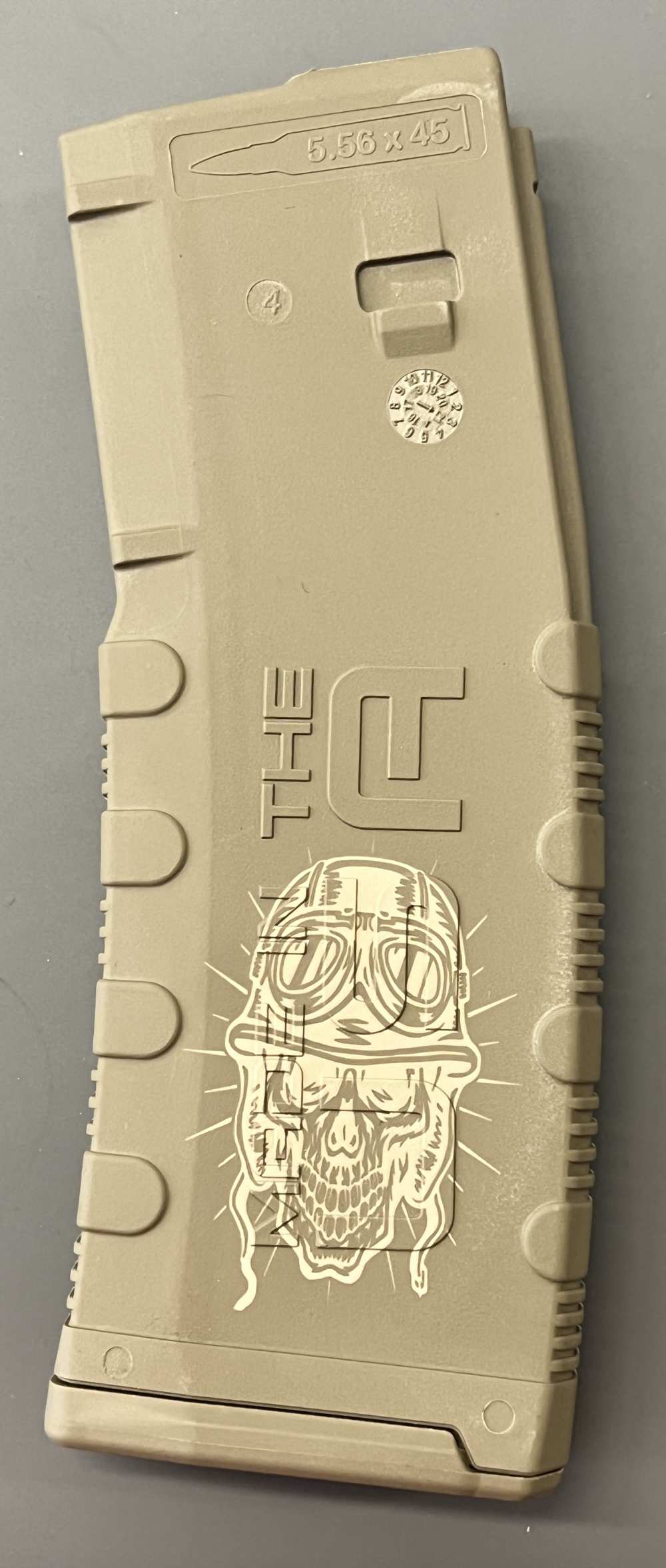 SOLDIER SKELTON LASER ENGRAVED AMERND 2 MOD2 AR15, M4, M16 MAGAZINE-img-0