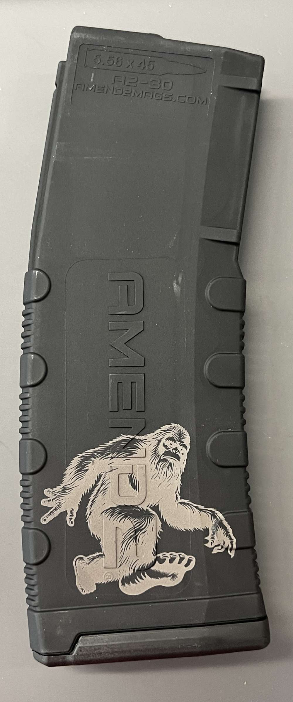 AMEND 2 MOD2 30 ROUND AR15 M4 M16 BIGFOOT ENGRAVED MAGAZINE-img-0