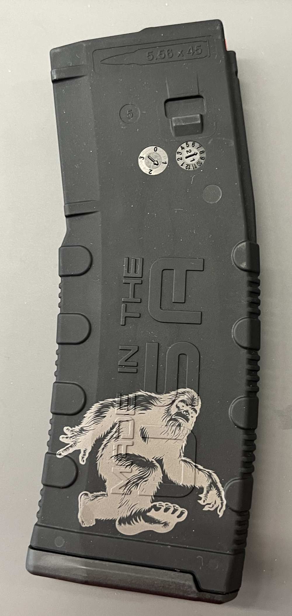 AMEND 2 MOD2 30 ROUND AR15 M4 M16 BIGFOOT ENGRAVED MAGAZINE-img-1