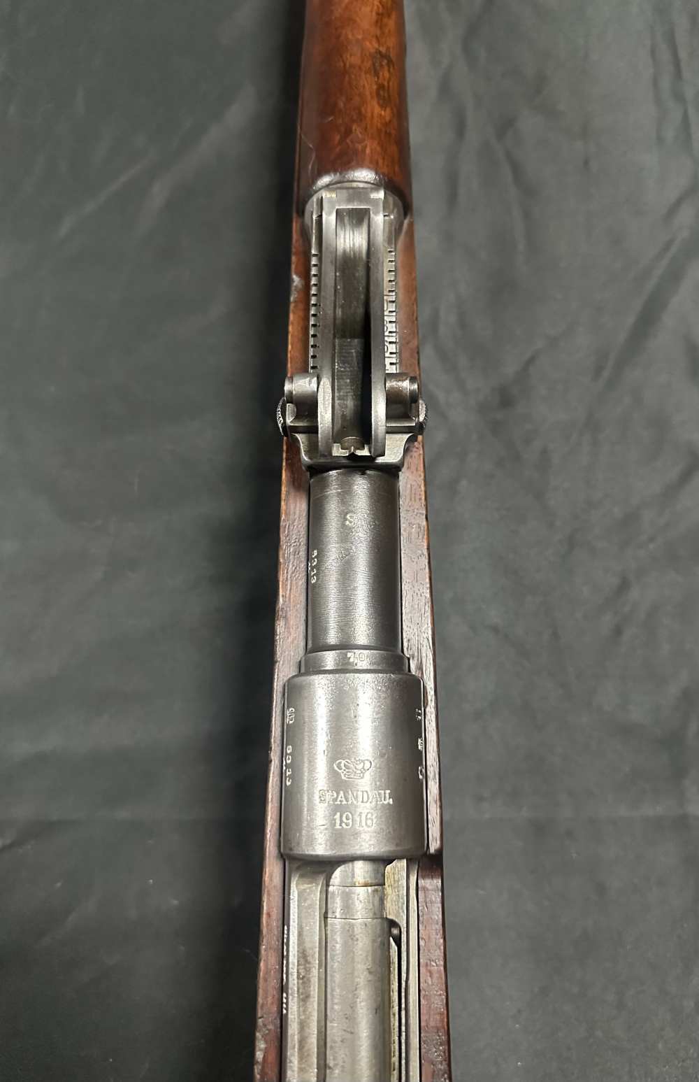 SPECTACULAR! German Gew 98 Spandau 1916 Matching 8mm Mauser 98 Rifle-img-34