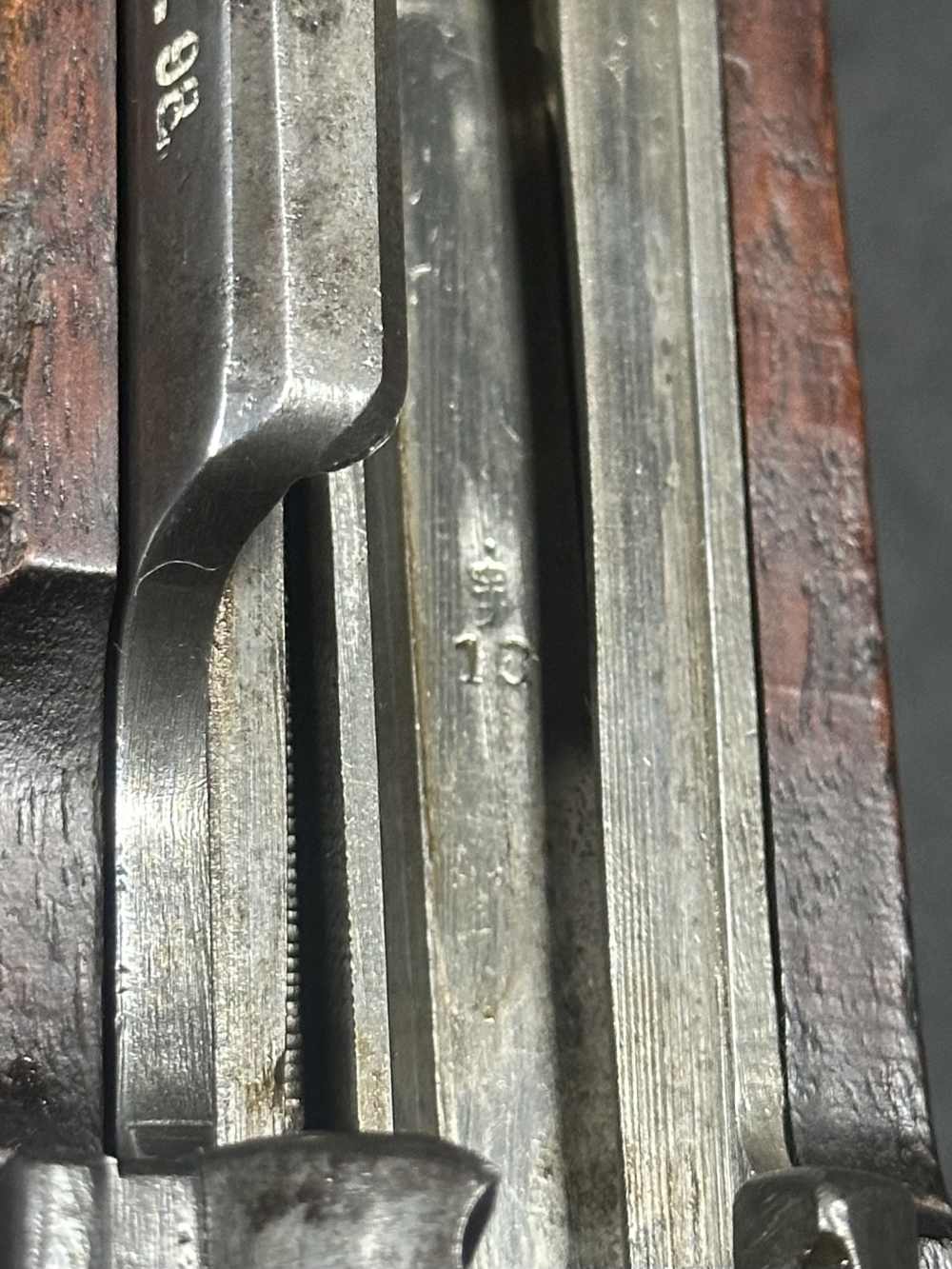 SPECTACULAR! German Gew 98 Spandau 1916 Matching 8mm Mauser 98 Rifle-img-33