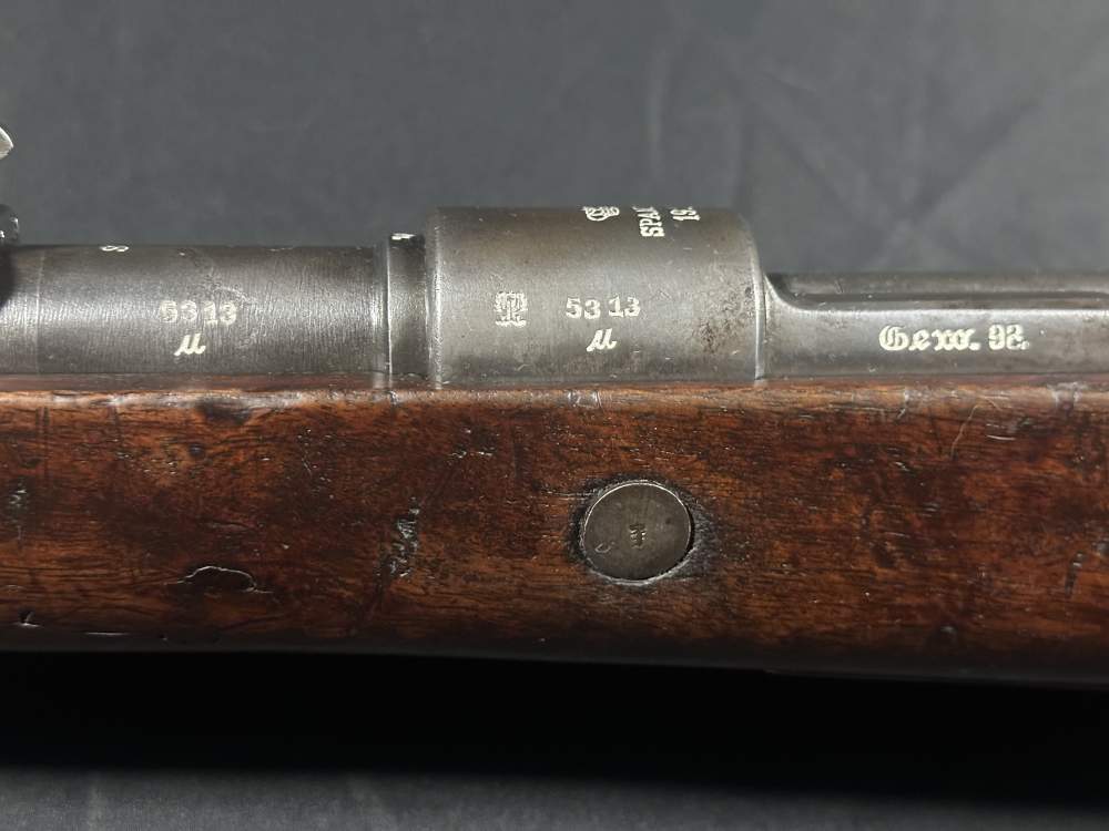 SPECTACULAR! German Gew 98 Spandau 1916 Matching 8mm Mauser 98 Rifle-img-20