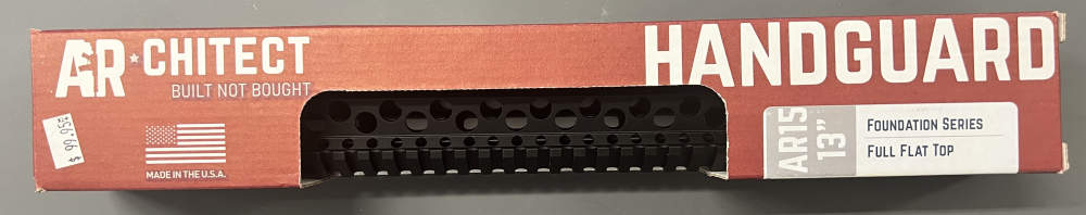 Bowden Tactical Foundation Coated Full Flat Top Handguard 15" for AR-15-img-0