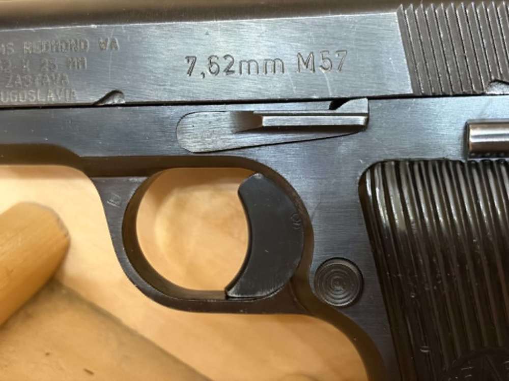 ZASTAVA M57 7.62X25  W/ LEATHER HOLSTER 29893-img-7