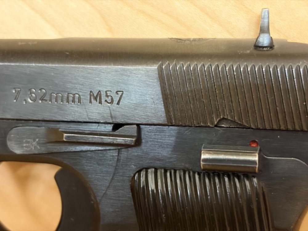ZASTAVA M57 7.62X25  W/ LEATHER HOLSTER 29893-img-5