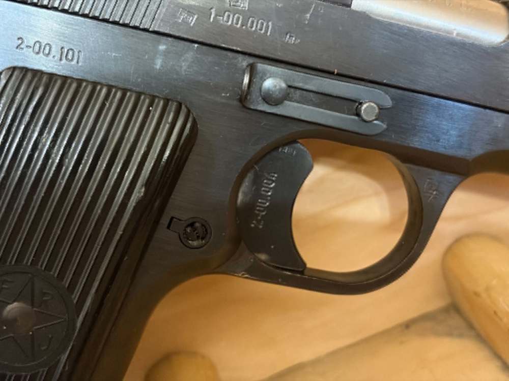 ZASTAVA M57 7.62X25  W/ LEATHER HOLSTER 29893-img-14