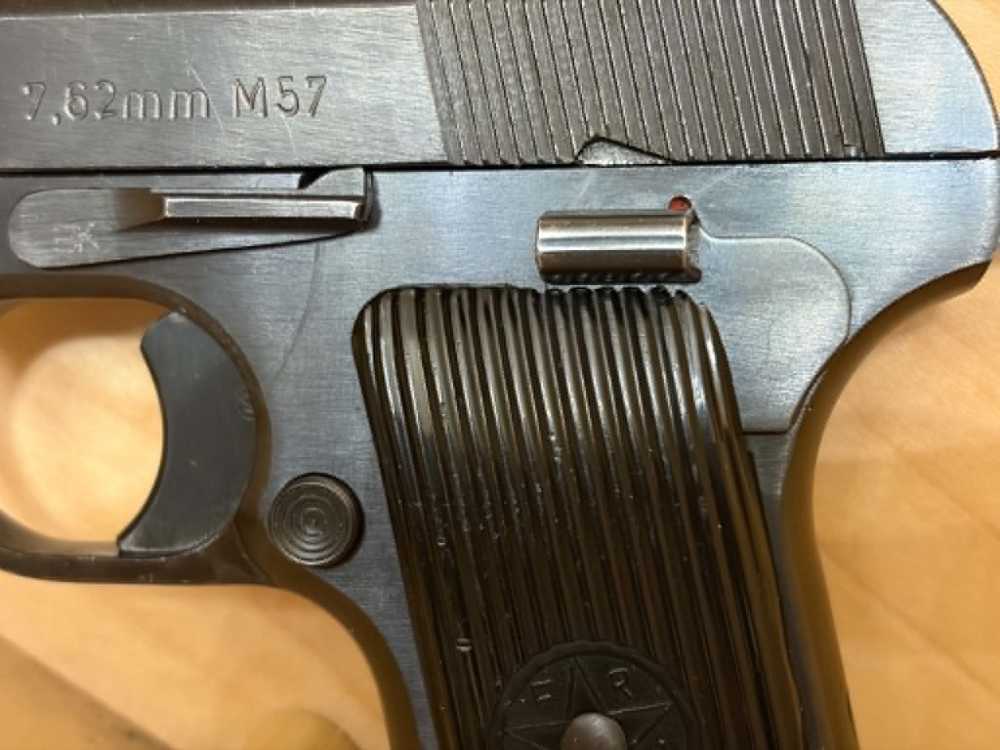ZASTAVA M57 7.62X25  W/ LEATHER HOLSTER 29893-img-8