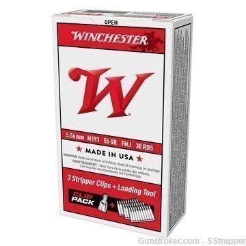 Winchester 5.56 M193 55gr FMJ - WM193CP-img-0