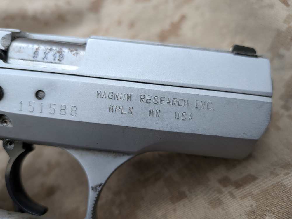 IMI / Magnum Research Desert Eagle Pistol 9MM DA/SA 941FS-img-3