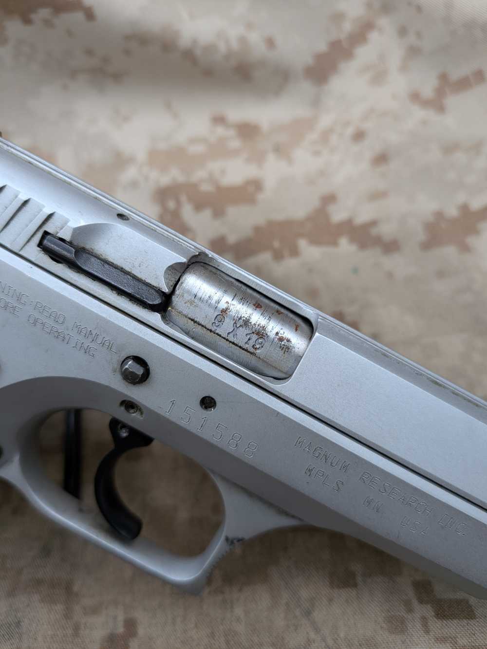 IMI / Magnum Research Desert Eagle Pistol 9MM DA/SA 941FS-img-8