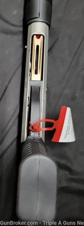 Benelli M4 H20 12ga 18.5in titanium cerakote pistol grip stock 11794-img-16