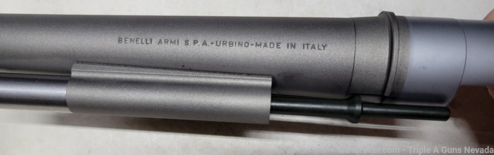 Benelli M4 H20 12ga 18.5in titanium cerakote pistol grip stock 11794-img-9
