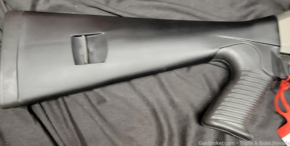 Benelli M4 H20 12ga 18.5in titanium cerakote pistol grip stock 11794-img-4