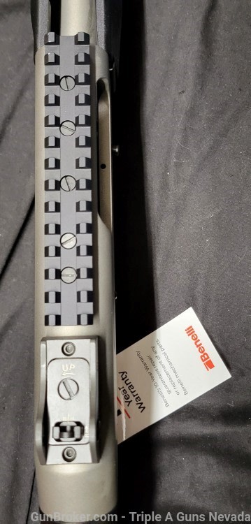 Benelli M4 H20 12ga 18.5in titanium cerakote pistol grip stock 11794-img-13