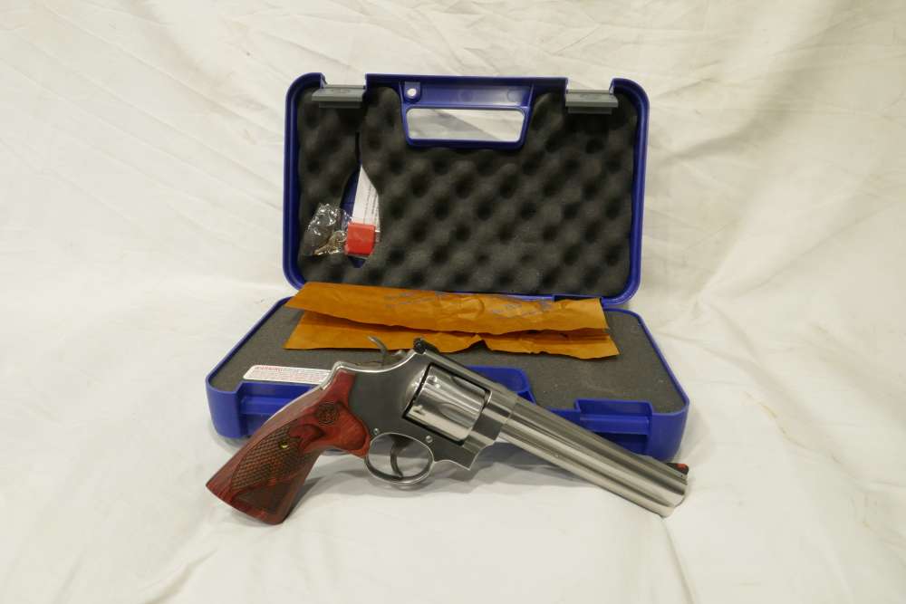 S&W 629 Deluxe Revolver 44 Mag 6 rd 6.5" Wood Grips 150714-img-0