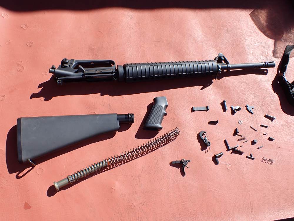COLT AR-15 SPORTER MATCH 20" A2 H-BAR 223 REM FACTORY UPPER BLUE LABEL-img-1