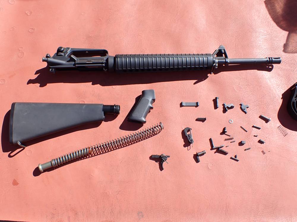 COLT AR-15 SPORTER MATCH 20" A2 H-BAR 223 REM FACTORY UPPER BLUE LABEL-img-0