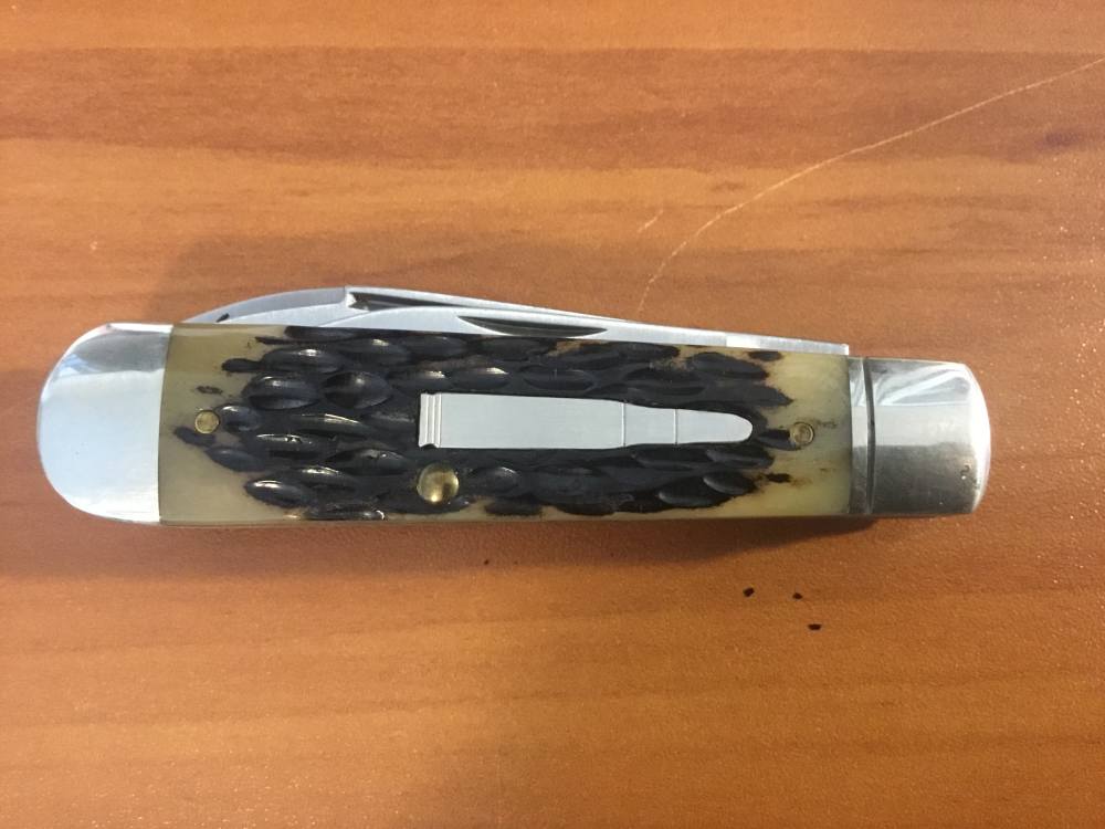 Remington 2004, R103-B Bullet”The Old Reliable “ Jack knife with box-img-0