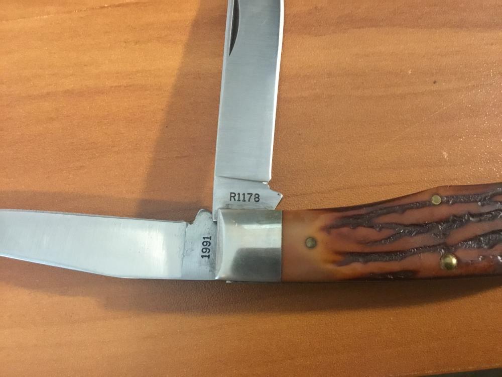 Remington Bullet knife 1991 “Mini Trapper” New, unused R-1178-img-3